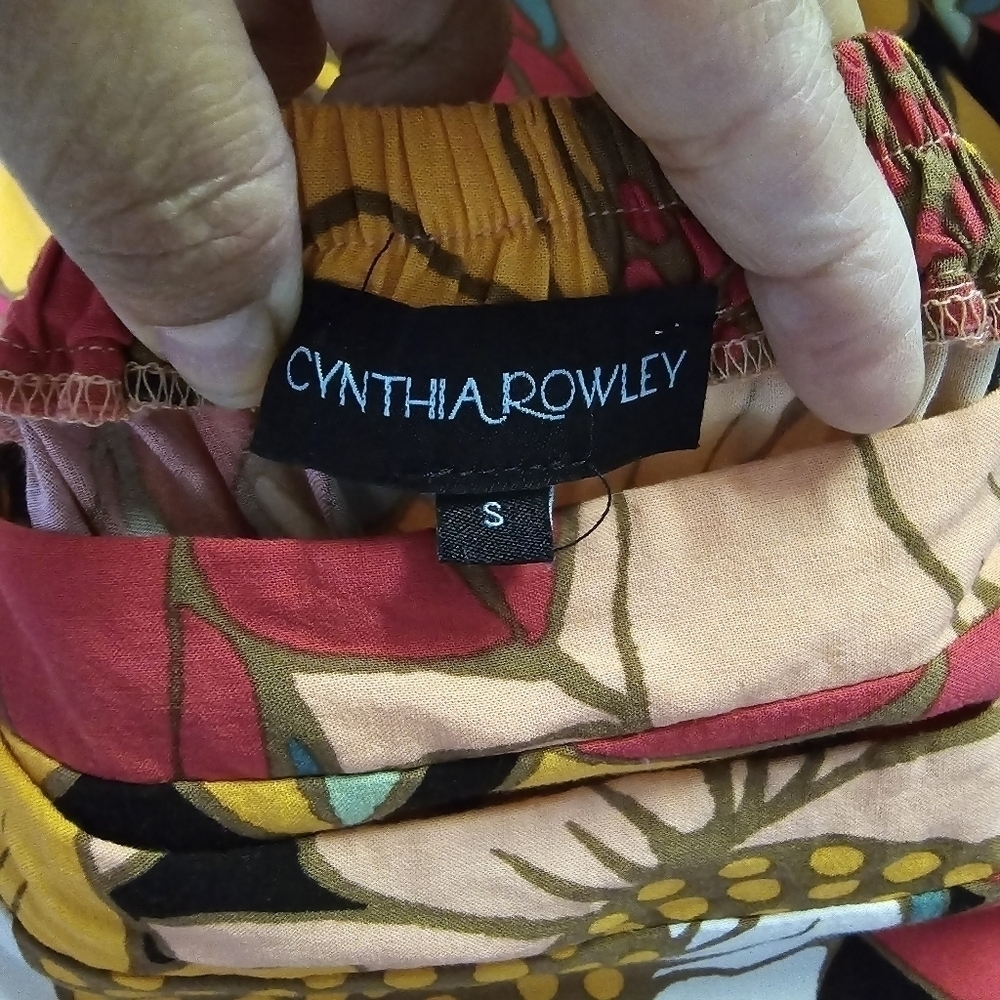 Cynthia Rowley Floral Hi-Lo Wrap Skirt - Picture 8 of 9